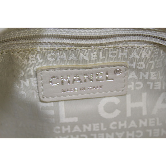 Chanel Python Chain Shoulder Bag Beige - Picture 10 of 11